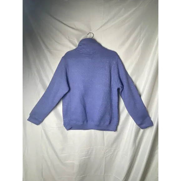 Renegade Glacier Pullover Sweatshirt Cowl Neck Embroidered Lavender Purple small - Picture 8 of 8